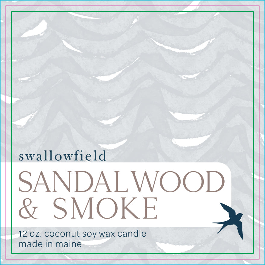 Swallowfield - 12oz Sandalwood & Smoke