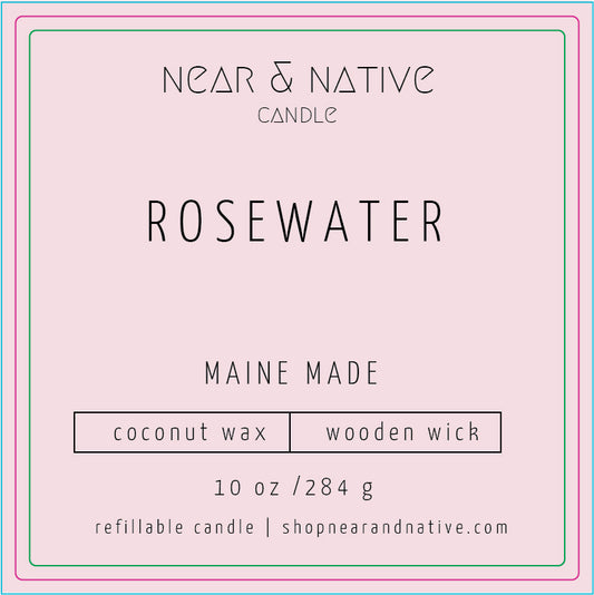 2.5" Squares - Rosewater