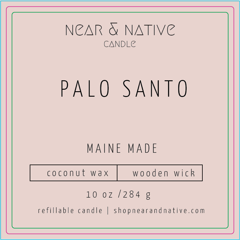 2.5" Squares - Palo Santo