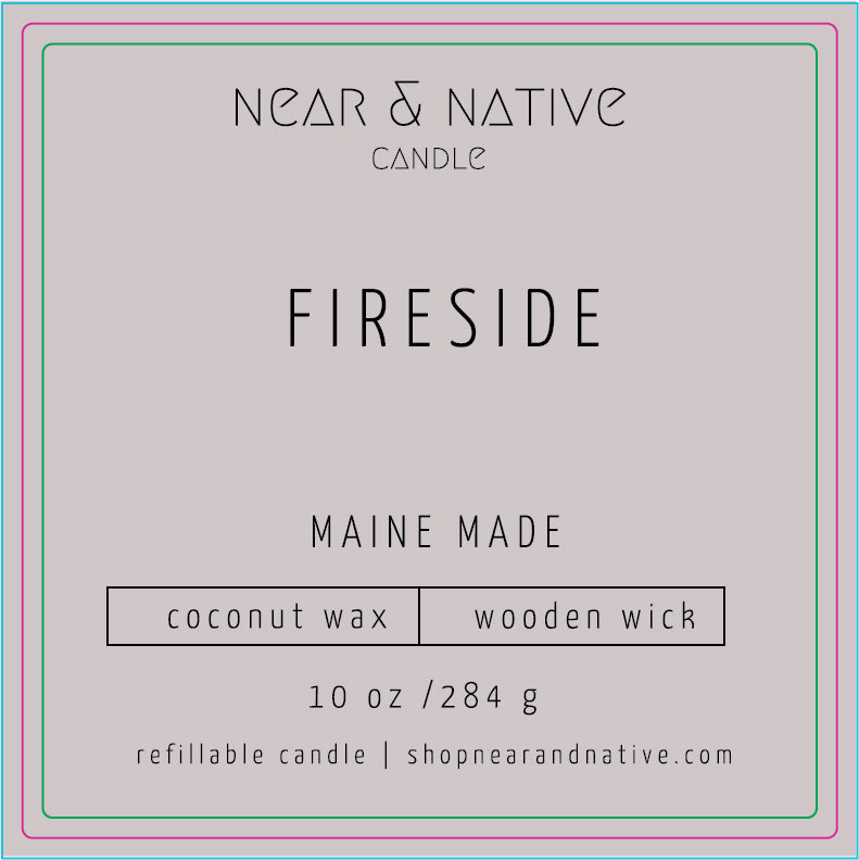 2.5" Squares - Fireside