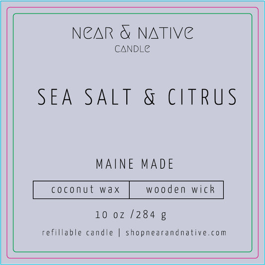 2.5" Squares - Sea Salt & Citrus