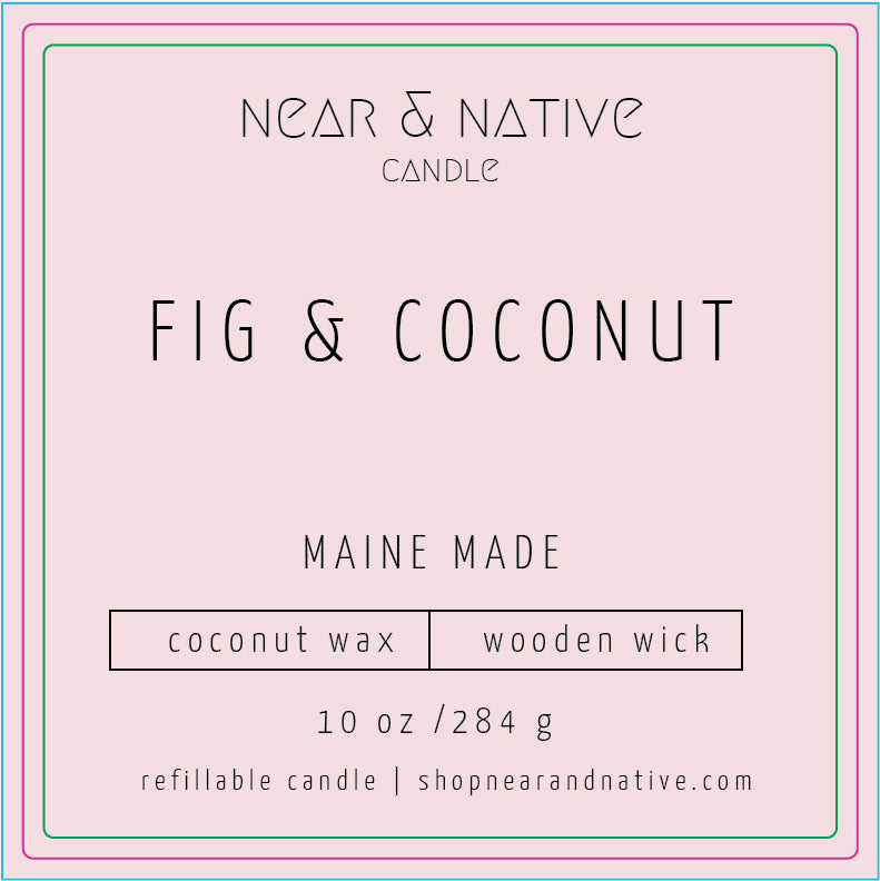 2.5" Squares - Fig & Coconut