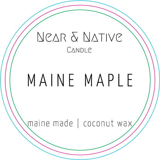 2" Travel Circles - Maine Maple