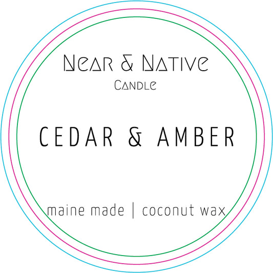 2" Travel Circles - Cedar & Amber