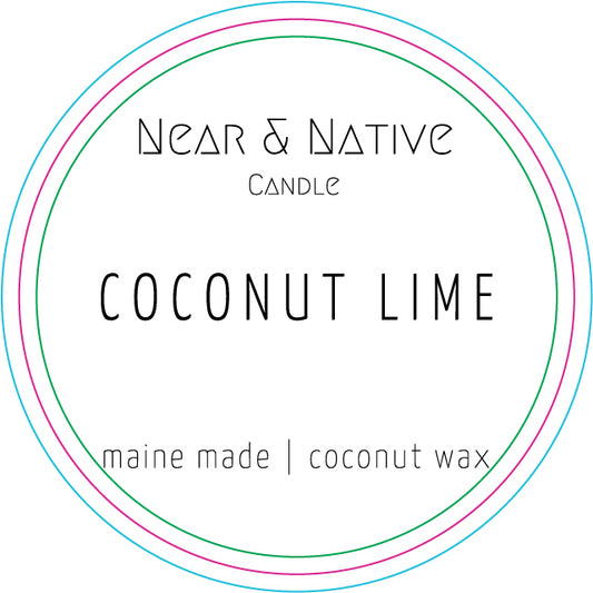 2" Travel Circles - Coconut Lime
