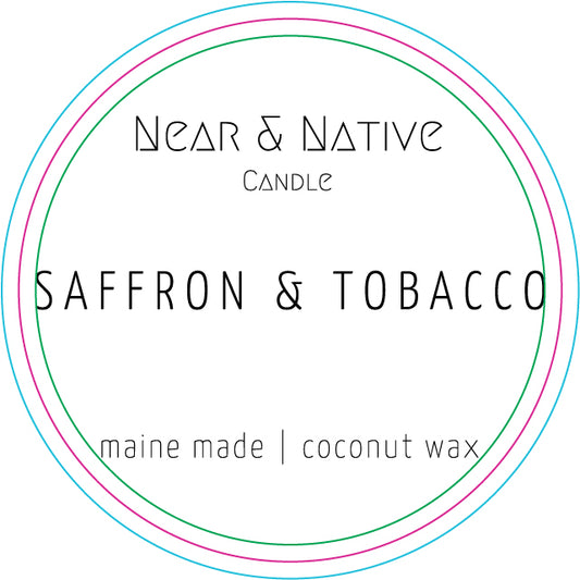 2" Travel Circles - Saffron & Tobacco