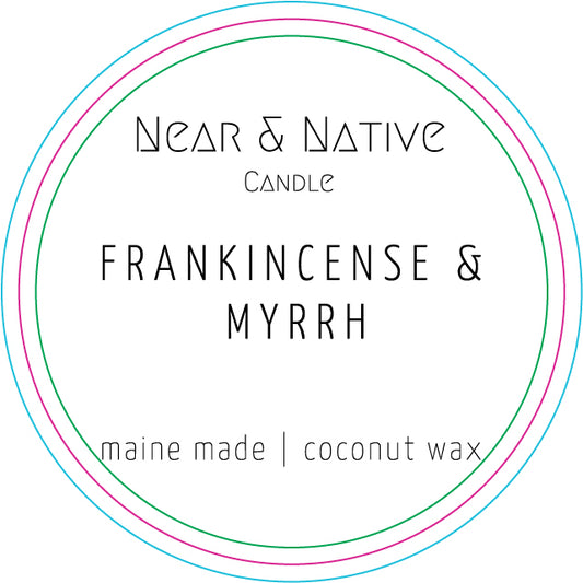 2" Travel Circles - Frankincense & Myrrth