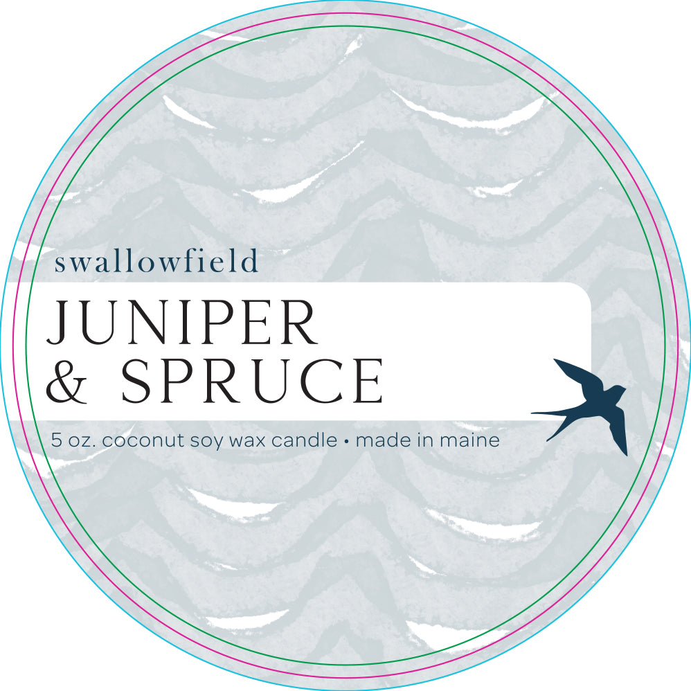 Swallowfield - 5oz Circle Juniper & Spruce